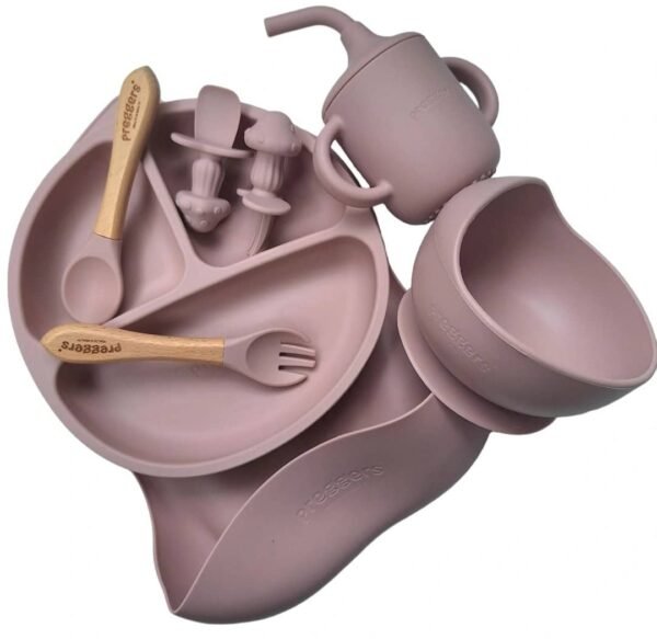 SilkPink Feeding set