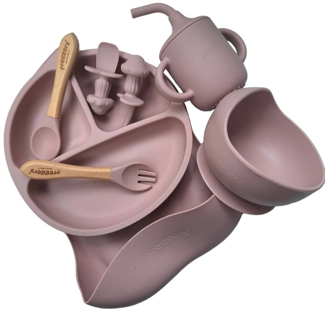 SilkPink Feeding set