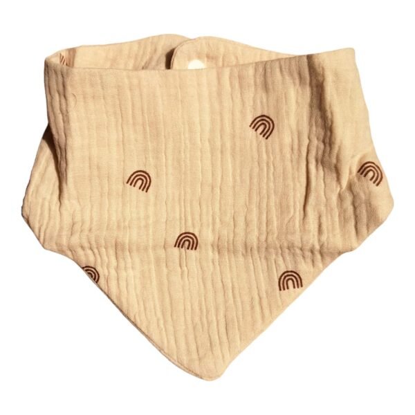 Muslin cotton bandana-rainbow