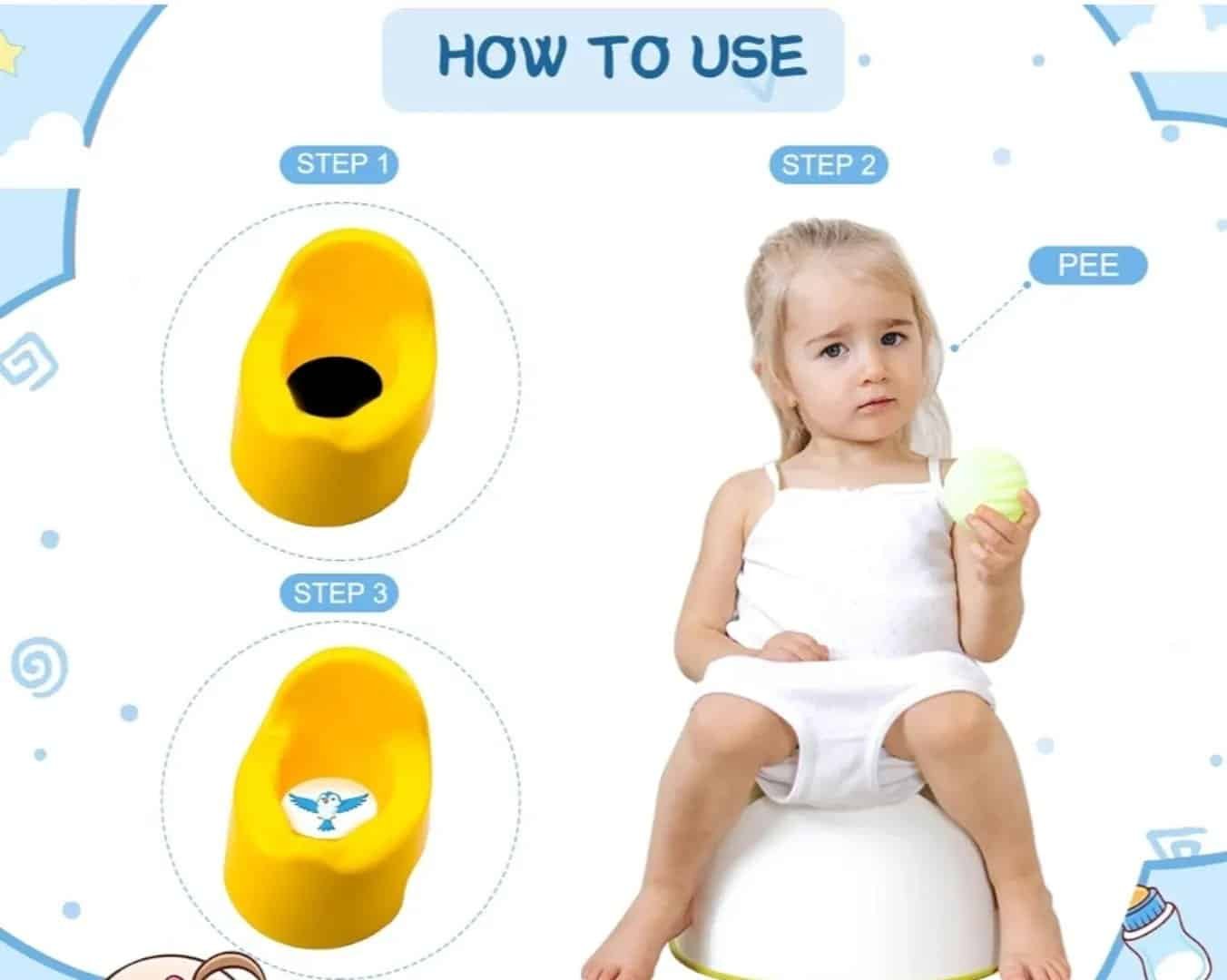 Potty training stickers