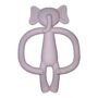 Elephant teether (dusty pink)