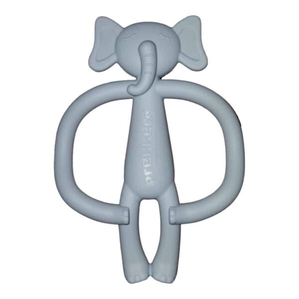 Elephant teether (blue)