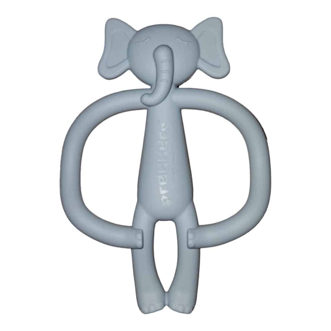 Elephant teether (blue)
