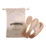 Wooden baby brushes and comb set